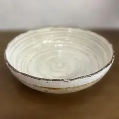 美濃焼　乳白結晶　花型小鉢揃　5個セット　三洋陶器