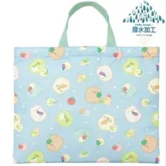 【新品】すみっコぐらし 野菜 撥水加工 レッスンバッグ サブ トート 手提げ