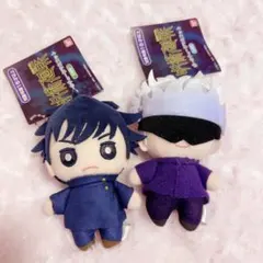 呪術廻戦 ぬいぐるみ 五条悟 伏黒恵 ストラップ マスコット