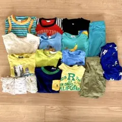 まとめ売り❤️男の子❤️夏14点➕おまけ付❤️ブランド多数❤️100size