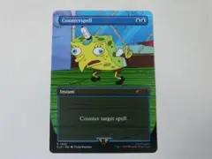 MTG 対抗呪文（ボーダーレス） SpongeBob 英