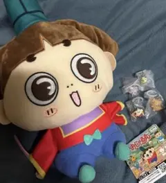 おじゃる丸　ぬいぐるみ　めじるしアクセサリー　5点セット