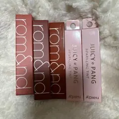 rom&nd A'pieu TINT 5本セット+おまけ