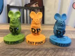 ラットフィンク RatFink フィギュア 白 RAT FINK（ラットフィンク） フィギュア ボビングヘッド アメリカン