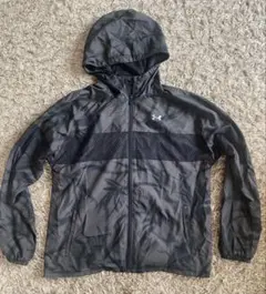 Under Armour ブラックウィンドブレーカー レディースLサイズ