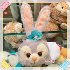 【現地購入☆正規品】ステラルー　カスタマイズぬいぐるみマスコット　香港ディズニー