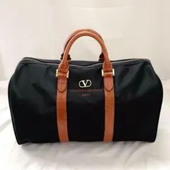 VALENTINO GARAVANI SPORT ボストンバッグ 黒 Vロゴ