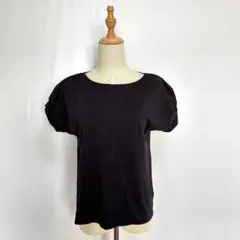 コットン100% pink adobe 半袖カットソーM黒　シンプル　カジュアル