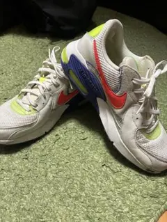 Nike Air Max ホワイト/ネオンイエロー/レッド/ブルー