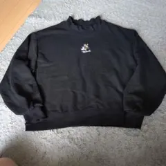 Disney トレーナー サイズS 黒