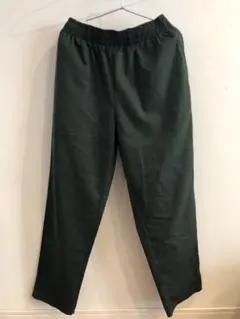 チノパン テーバード グリーン イージーパンツ