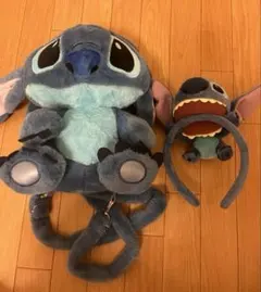 スティッチ カチューシャ リュック ぬいぐるみ ディズニー