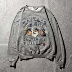 【Y8248】.CAPTAIN SANTA スウェット　トレーナー　サイズM