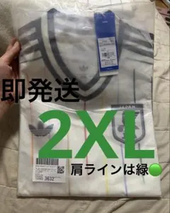 5XL 新品アディダス 日本代表 アウェイ レプリカ ユニフォーム 長袖 緑