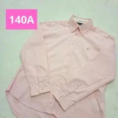 COMME CA ISM 長袖シャツ ピンク 140A