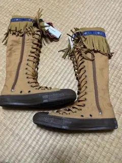 希少モデル CONVERSE オールスター ロングブーツ 23.5 箱無し