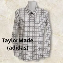 未使用 テーラーメイドゴルフウェア 長袖 ポロシャツ アディダス レディース S