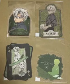 鬼滅の刃　モクテル　ロト　第一弾　不死川実弥　ステッカー　全種類セット