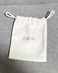 ディオール巾着　ディオールノベルティ　ポーチ