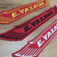 BIG BOSS PATCH 矢沢永吉 アイロン 刺繍 ワッペン 羽ロゴ