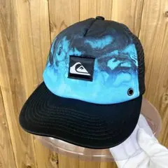 美品 クイックシルバー Quiksilver メッシュキャップ ブラック 軽量のサムネイル