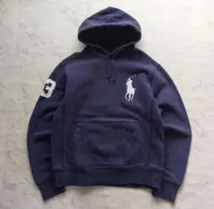 00s Ralph Lauren ビックポニー　パーカー　y2k
