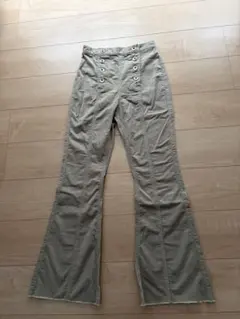 ★GYDAハイウエスト フレアパンツ コーデュロイのサムネイル