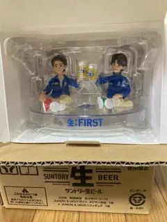 【似顔絵ビール付】BE:FIRST JUNON & LEO ミニフィギュア