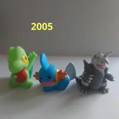 2005年製 ポケモンキッズ 指人形 ボスゴドラ ミズゴロウ キモリ