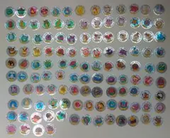 90年代ポケモングッズ じゃんけんメンコ 121枚 激レア・値引き中】90年代ポケモングッズ じゃんけんメンコ 121枚