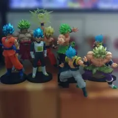 ドラゴンボールZ 悟空 べジータ ブロリー 8体セット プライズ