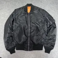 【極美品✨】【90s】ALPHA INDUSTRIE ma-1 ブラック M