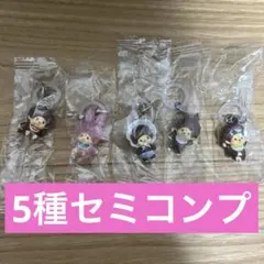 モンチッチ　めじるしアクセサリー　5種セット　セミコンプ　セミコンプリート　①