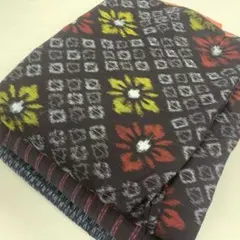 本場久留米絣 アンティーク縞絣 木綿絣3点 着物 羽織 古布 リメイク 材料