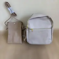 ミニリュックバッグ&スマホショルダー