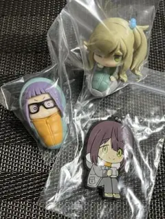 ゆるキャン　ガチャ　ラバーストラップ＆ねんどろいど　セット売り