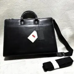 LANVIN ニューポールベアII ブリーフケース 半沢直樹 2WAY 黒のサムネイル