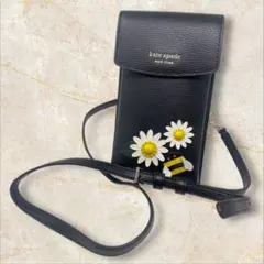未使用 kate spade New York ショルダーバッグ ハチ 蜂 黒