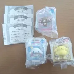 新品　パッケージミニチュアコレクション　サンリオ　プリン　シナモン　くろうさ