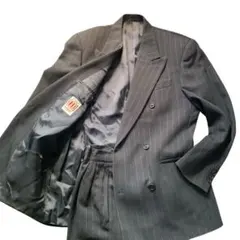 STUDIO 0001 FERRE フィレ　イタリア製　セットアップ　ダブル　黒