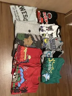 110cm 長袖トップス10着セット