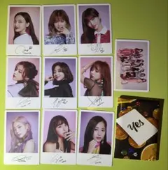 TWICE 予約特典トレカ　yes or yes