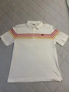 LACOSTE ラコステ ポロシャツ ホワイト マルチボーダー　サイズ4のサムネイル