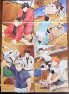 【4種】ハイキュー!! バボカ!! BREAK　ポスター&プレイシートVol.2