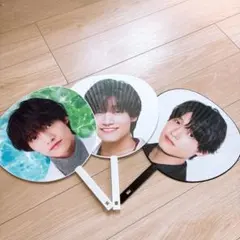 佐野晶哉 ジャンボうちわ セット