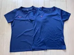 ランニングシャツ　ミズノ　2枚セットL.S レディース