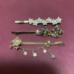 ポケモン　ジラーチ星つなぎ ヘアピン Pokemon