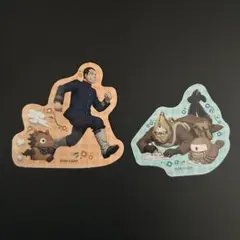 ゴールデンカムイ どうぶつフォーゼ ダイカットステッカー 宇佐美　ヴァシリ