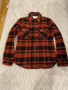 極美品　FIDELITY フィデリティ　CPO 赤黒チェック　M