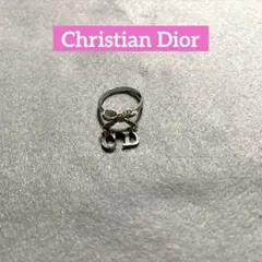 Christian Dior シルバー リボンリング
